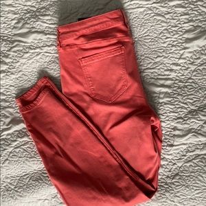 NWOT Liverpool sz 12 coral color jeans